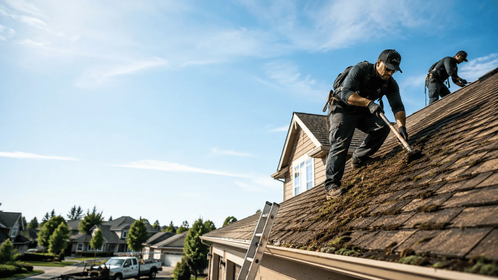 Roof Moss Removal in Smock, PA near me